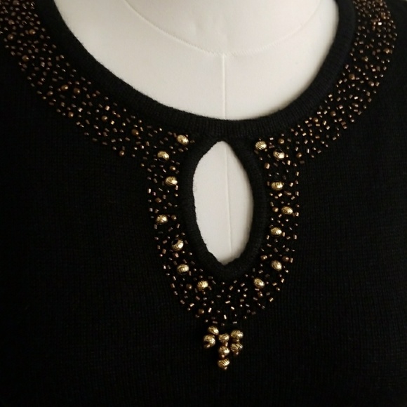 Taylor Marcs Beaded Sweater - Picture 2 of 3